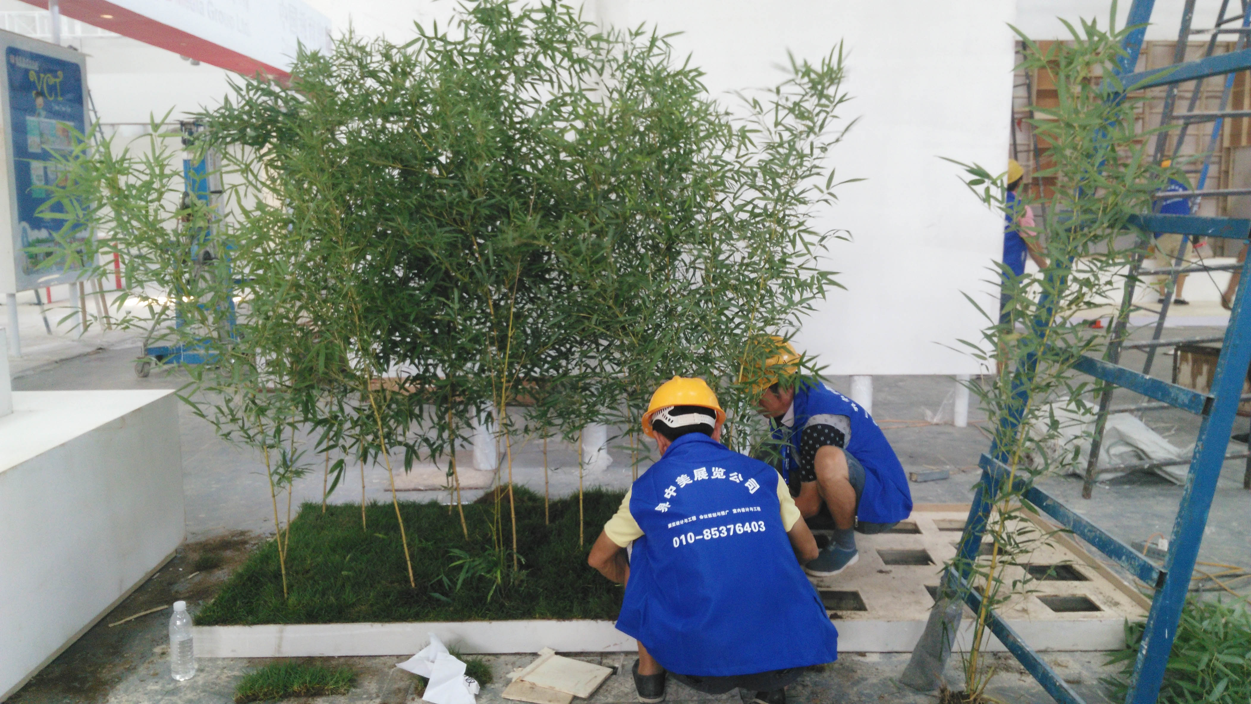 BIBF北京国际书展施工现场一