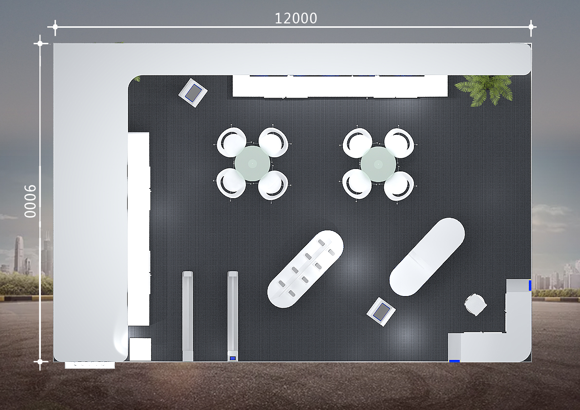 国际警用反恐技术致业展台方案